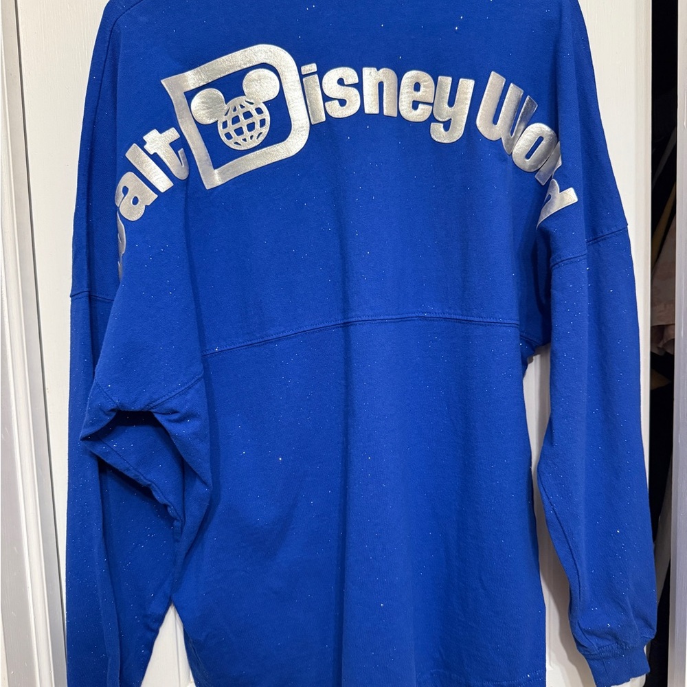 Blue Glitter Disney World Spirit Jersey - Picture 2 of 3